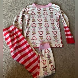 Hanna Andersson /Grinch Cindy Lou Who Kids Pajama Set
